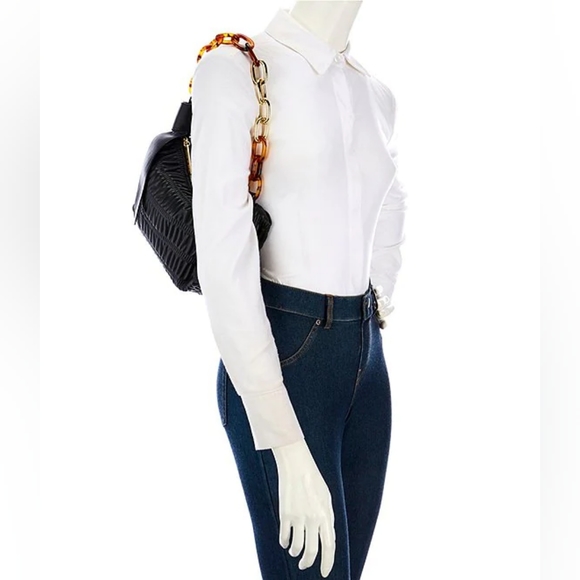 House of Want We Are Thoughtful Vegan Leather Shoulder Bag - Picture 3 of 10